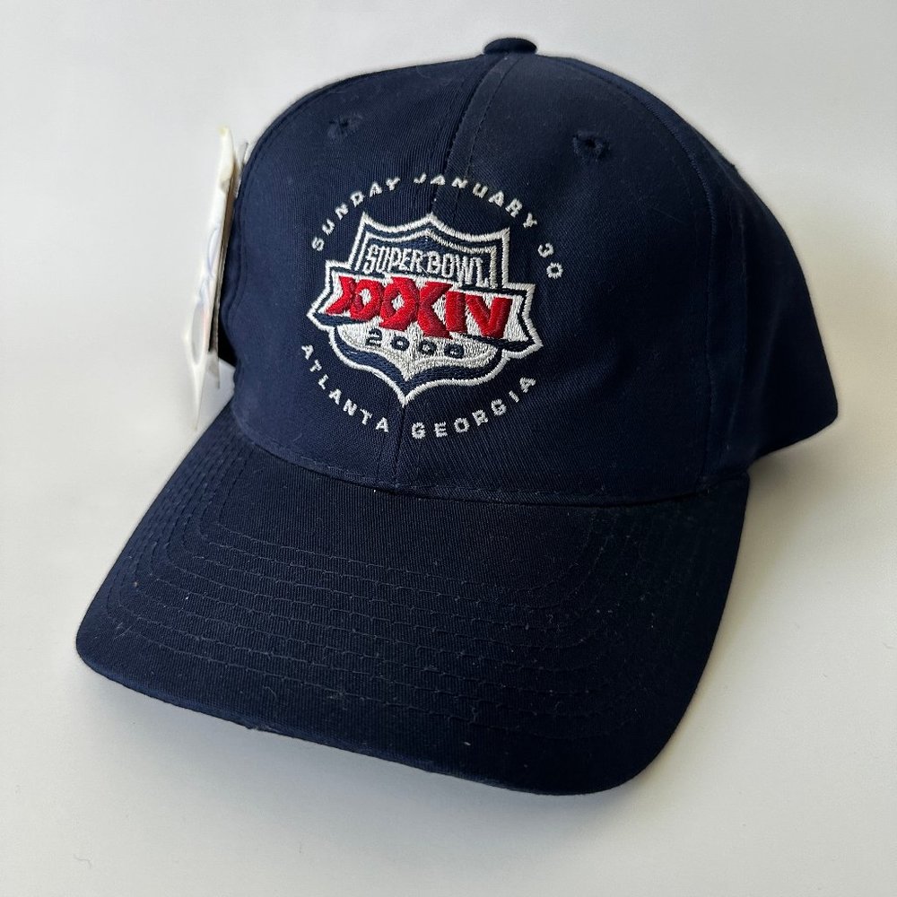 Vintage 2000 Logo 7 NFL Superbowl XXXIV Hat Atlanta Georgia